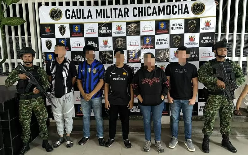 Golpeadas las economías ilícitas en Santander y sur de Cesar: 5 capturados por delitos de falsificación de dinero y medidas cautelares de extinción de dominio