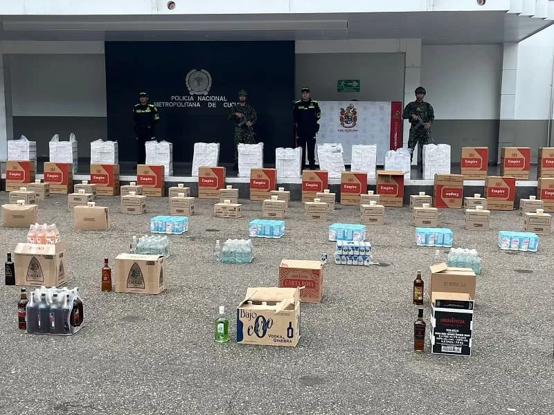 En operación militar para combatir el contrabando se incautaron mercancías por 480 millones de pesos