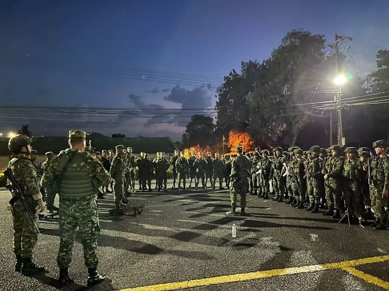 Se fortalecen las operaciones militares en siete municipios del departamento de Risaralda