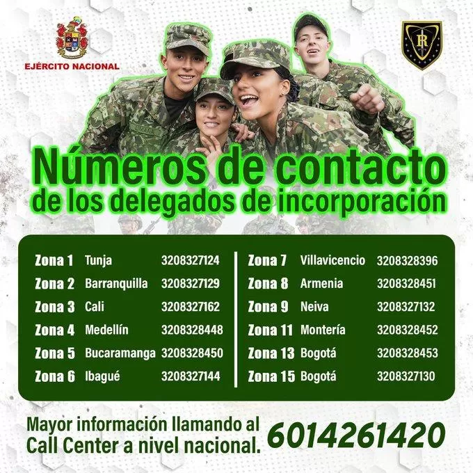 Cuarta División del Ejército Nacional invita a los jóvenes del Meta, Guaviare y Vaupés a incorporarse al Curso de Suboficial Administrativo 2025