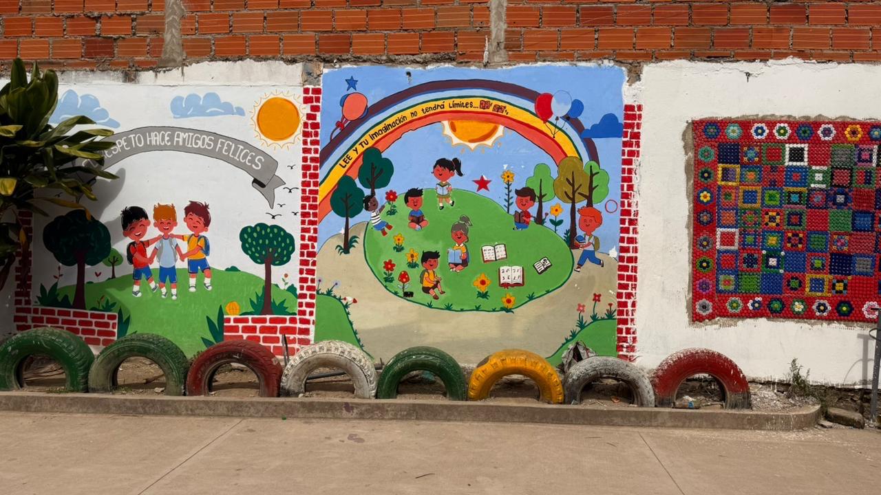 Ejército Nacional y entidades aliadas fortalecen el entorno escolar de 700 niños en Santa Rosa del Sur