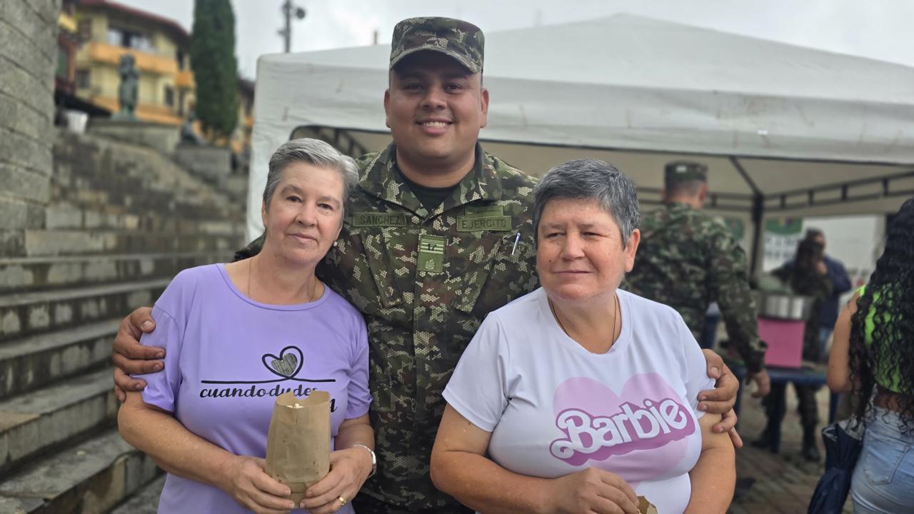 El Ejército Nacional y la Gobernación de Antioquia desarrollan jornadas de intervención integral y prevención del delito en el suroeste antioqueño