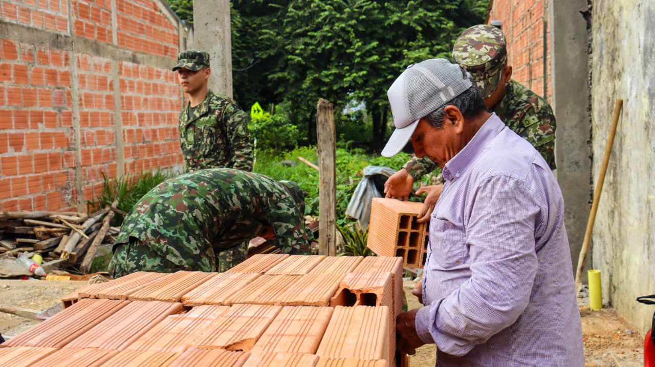 En Yopal: La Navidad iluminó la vida de joven que prestó su Servicio Militar, gracias al Ejército Nacional