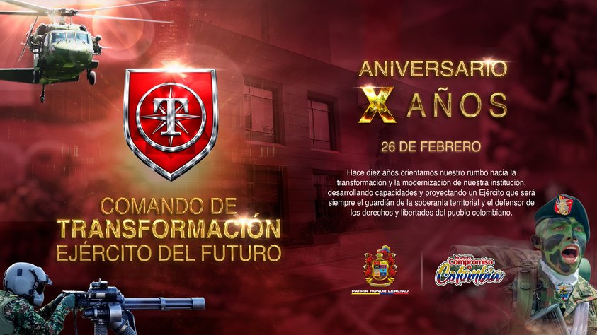 Transformación con propósito: 10 años trabajando por el fortalecimiento de capacidades y del talento humano del Ejército colombiano