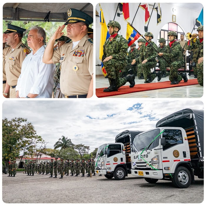 Más movilidad, más presencia y más seguridad: así fortalece sus capacidades la Novena Brigada en sus 59 años de servicio al Huila