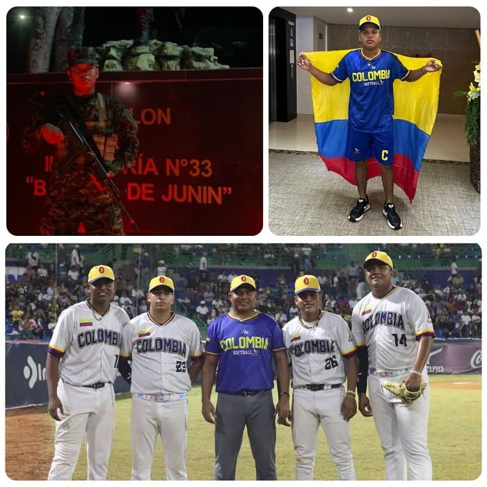Soldado monteriano sueña con convertirse en una de las grandes promesas del sóftbol en Colombia