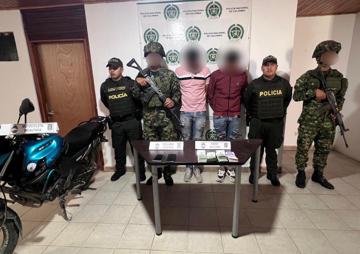 Ejército Nacional captura a dos presuntos integrantes del GAO-r Comisión Darío Gutiérrez