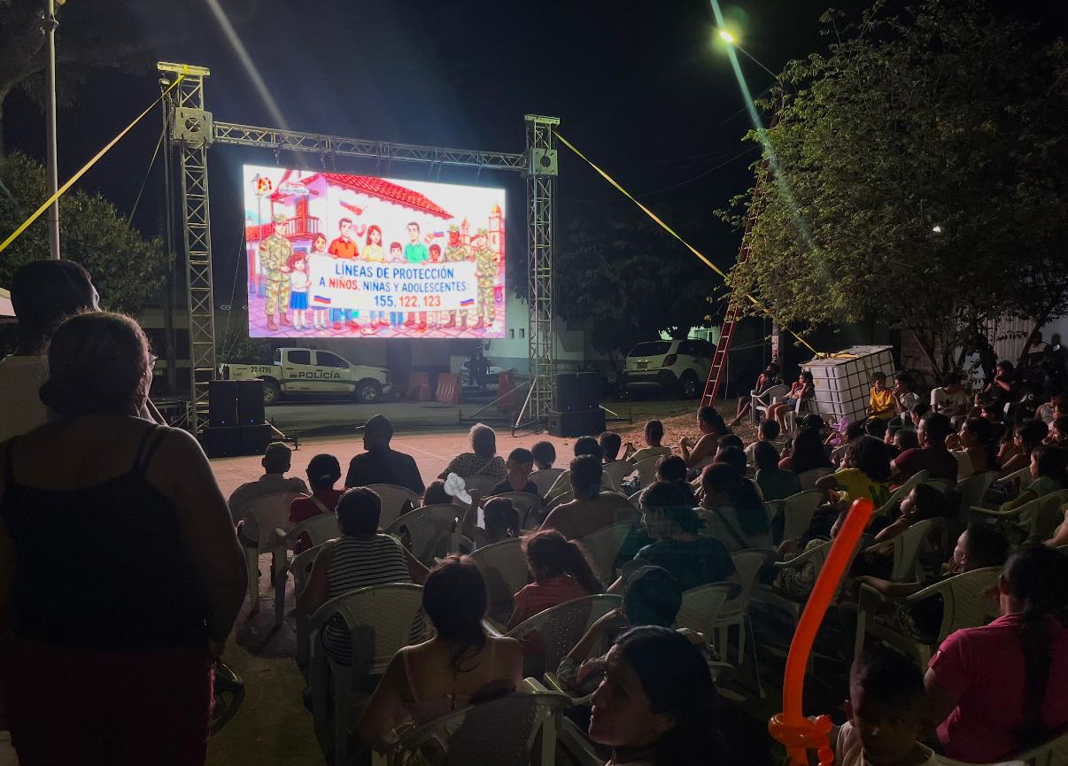 Ruta de Honor llegó a Ataco con cultura, arte, servicios de salud y sano esparcimiento para las familias tolimenses