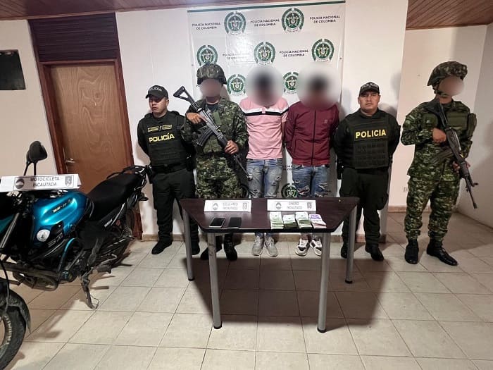 National Army captures two suspected members of the Darío Gutiérrez unit GAO-r