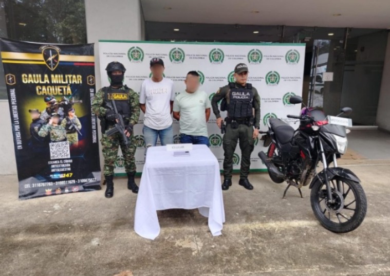 El Gaula Militar y el Gaula de la Policía asestan contundente golpe a la Estructura Teófilo Forero: capturado el cabecilla y un integrante de la comisión de finanzas en Caquetá