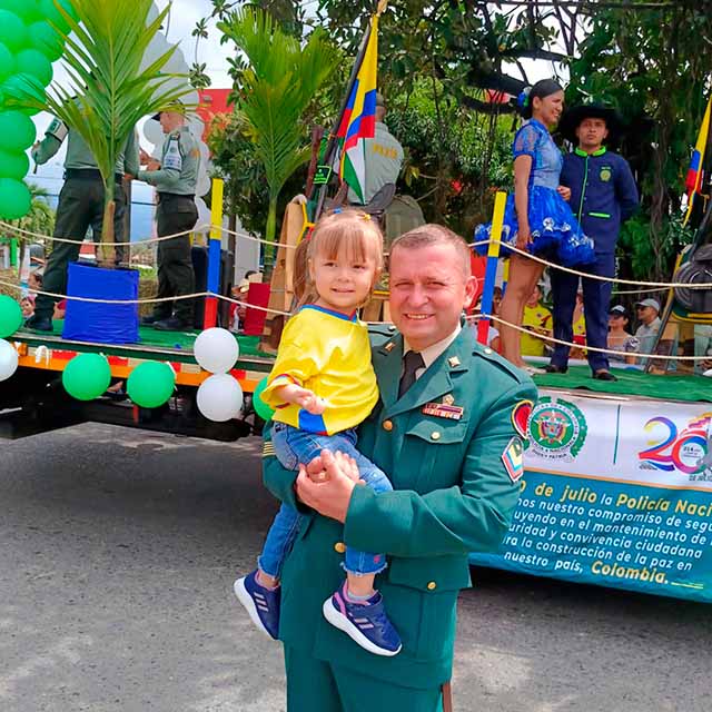 Desde el Guaviare, un padre militar cumple su misión por Colombia y por sus hijos