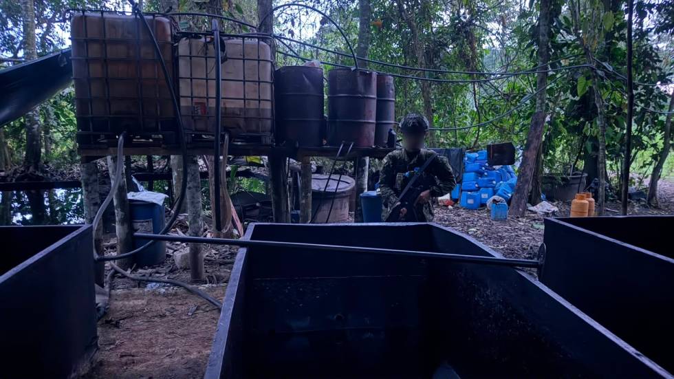 Más de 11 toneladas de permanganato de potasio incauta el Ejército Nacional en el Putumayo