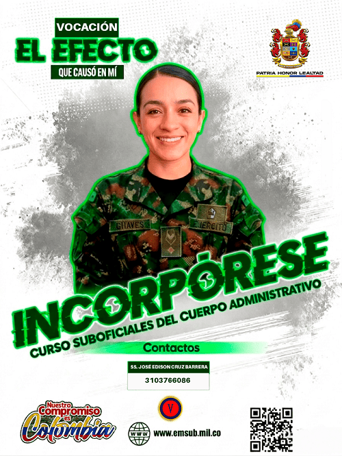 Quinta División invita a técnicos y tecnólogos del centro del país a  incorporarse como suboficiales administrativos del Ejército Nacional