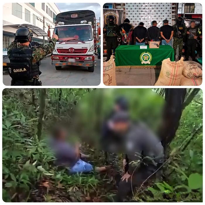 En vías del Cauca, Ejército Nacional rescató a conductor y recuperó vehículo cargado con café de exportación: cuatro capturados tras operación contra el secuestro