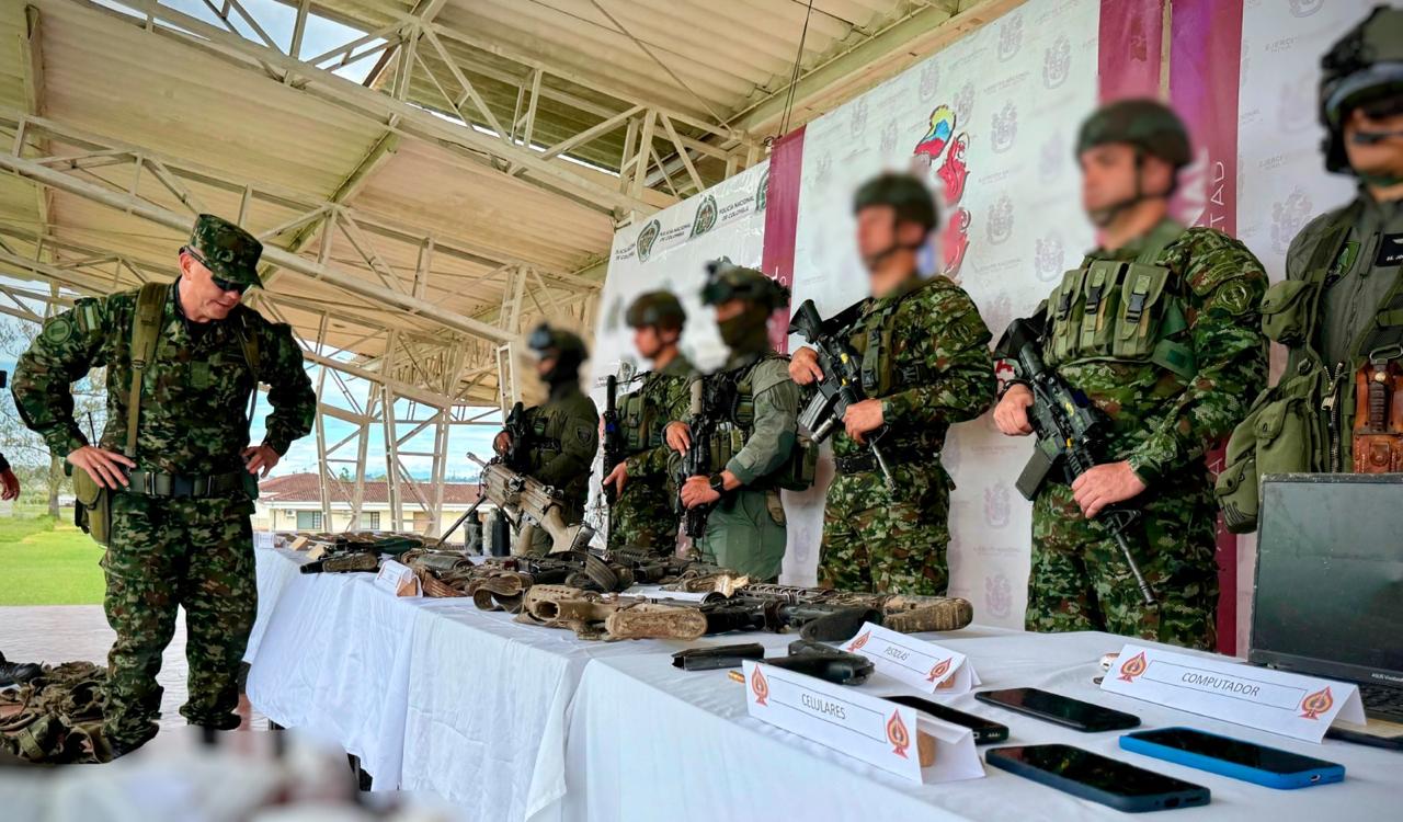 Contundente golpe del Ejército Nacional al grupo residual Jaime Martínez en Cauca: operación militar deja como resultado la neutralización de 5 de sus integrantes