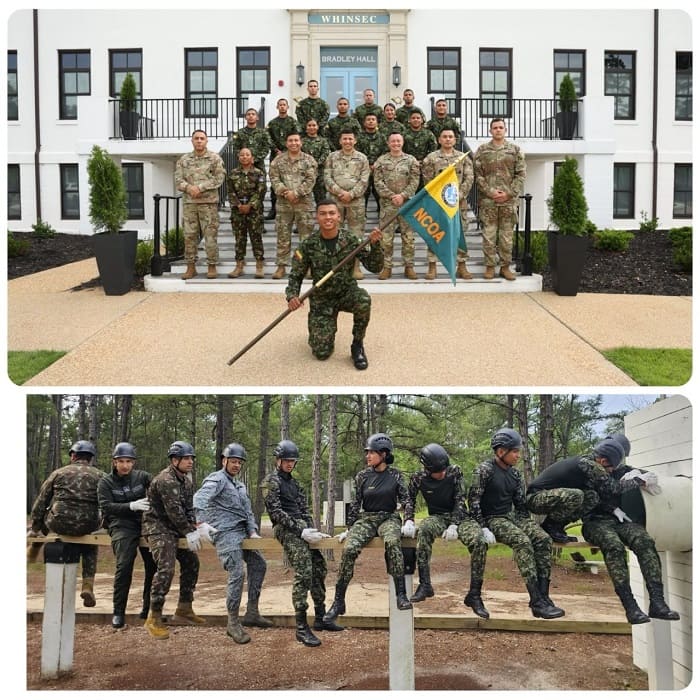 Alumnos del Ejército Nacional fortalecen su formación en Estados Unidos, una de  las oportunidades de proyección internacional que ofrece la carrera militar
