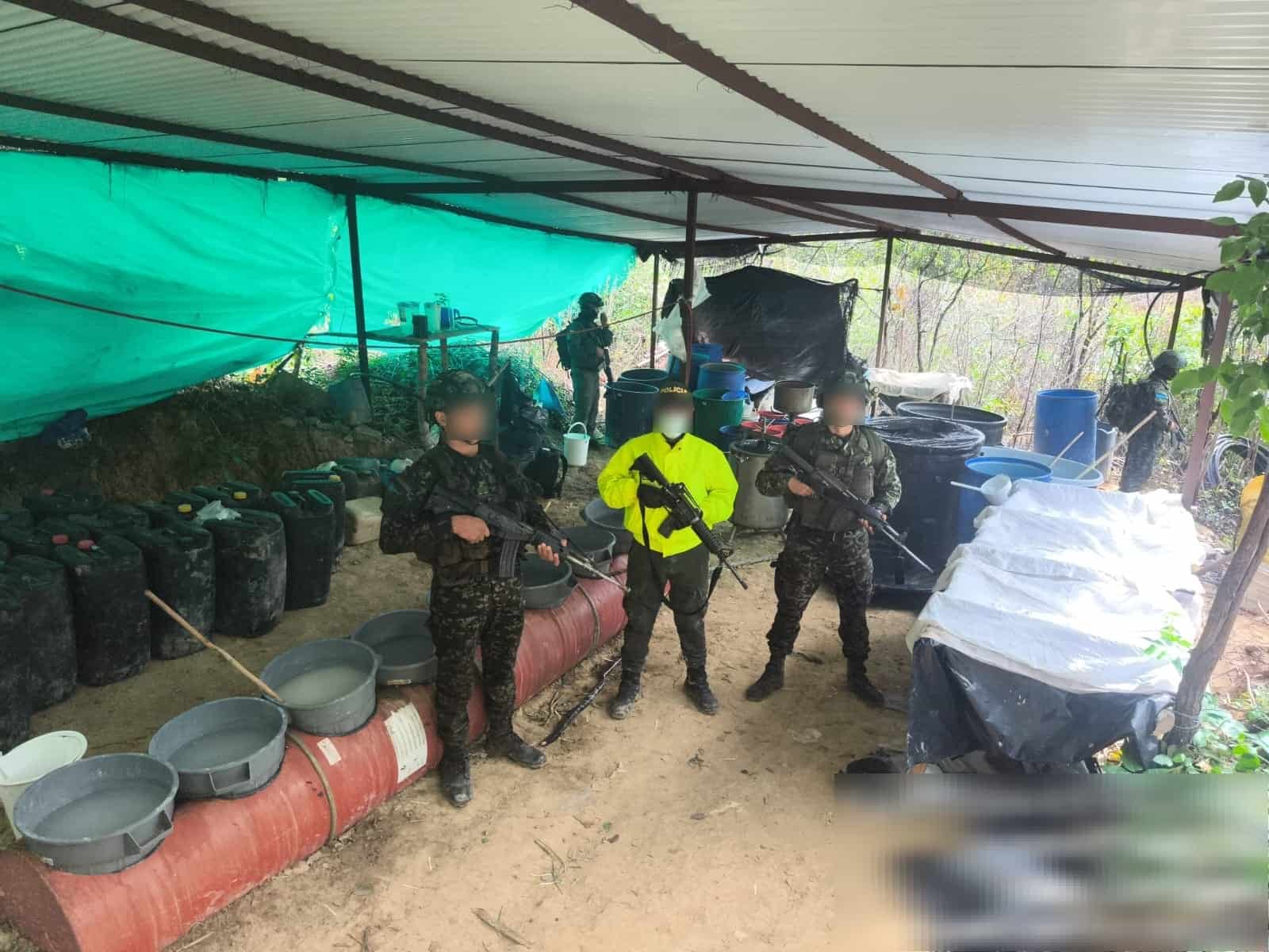 Ejército Nacional ubica 9 estructuras clandestinas utilizadas para la producción de droga en Norte de Santander