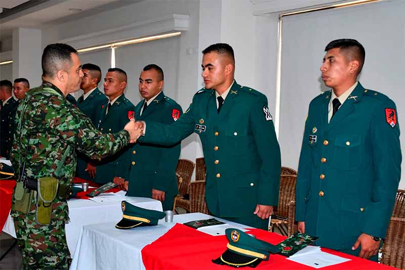 22 nuevos subtenientes fortalecerán las operaciones militares en Meta, Guaviare y Vaupés