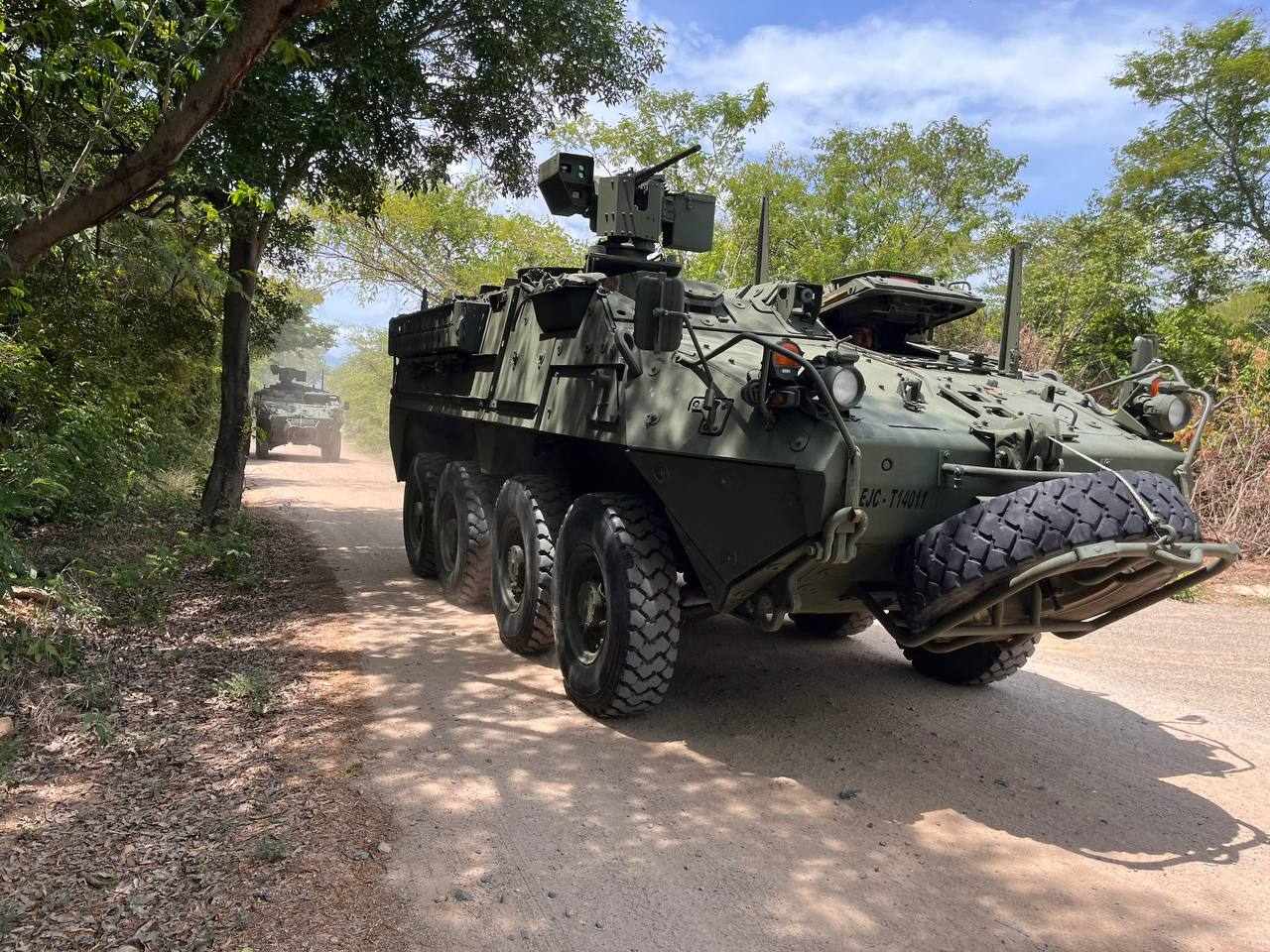 Capacidades de armas combinadas dispuestas para brindar seguridad electoral en el norte del país