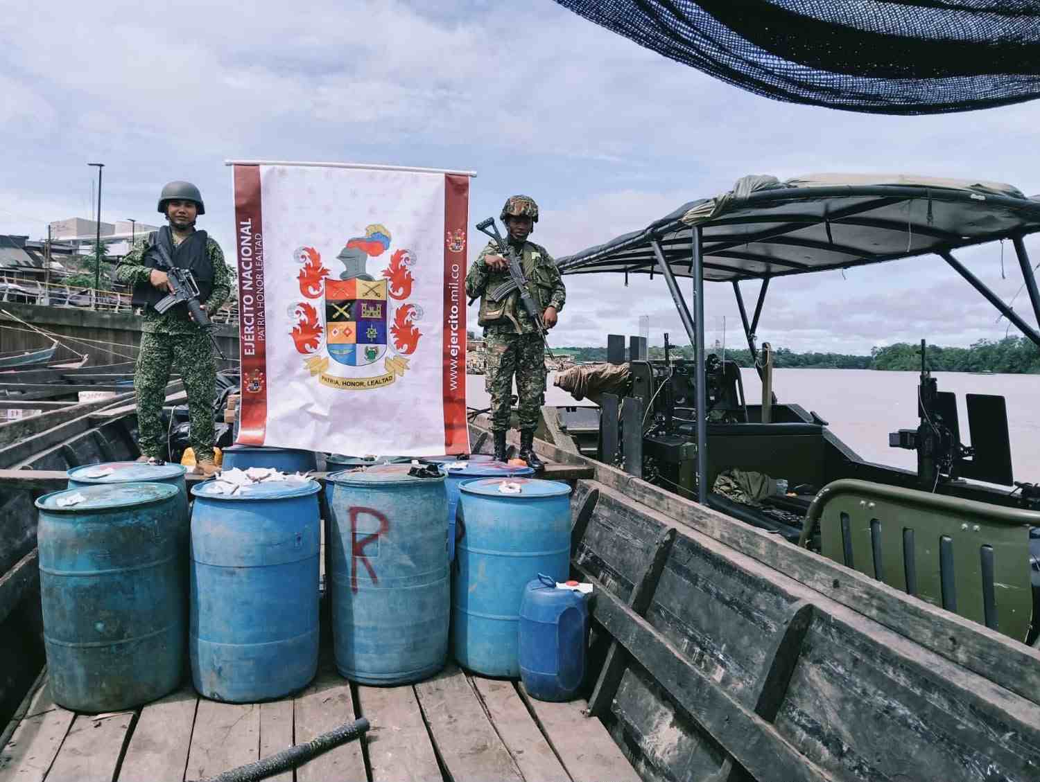 Ejército Nacional debilita capacidades de producción del Clan del Golfo: 5.660 galones de gasolina son incautados
