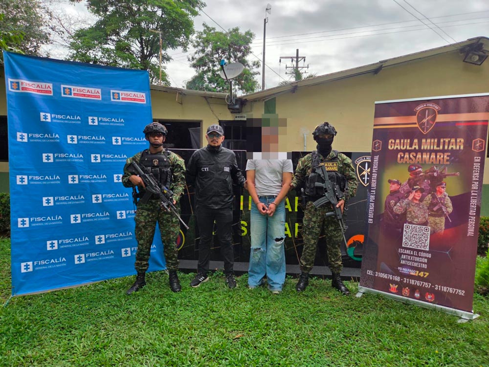 Gaula Militar Casanare logra la captura de presunto extorsionista que amenazaba con divulgar contenido íntimo