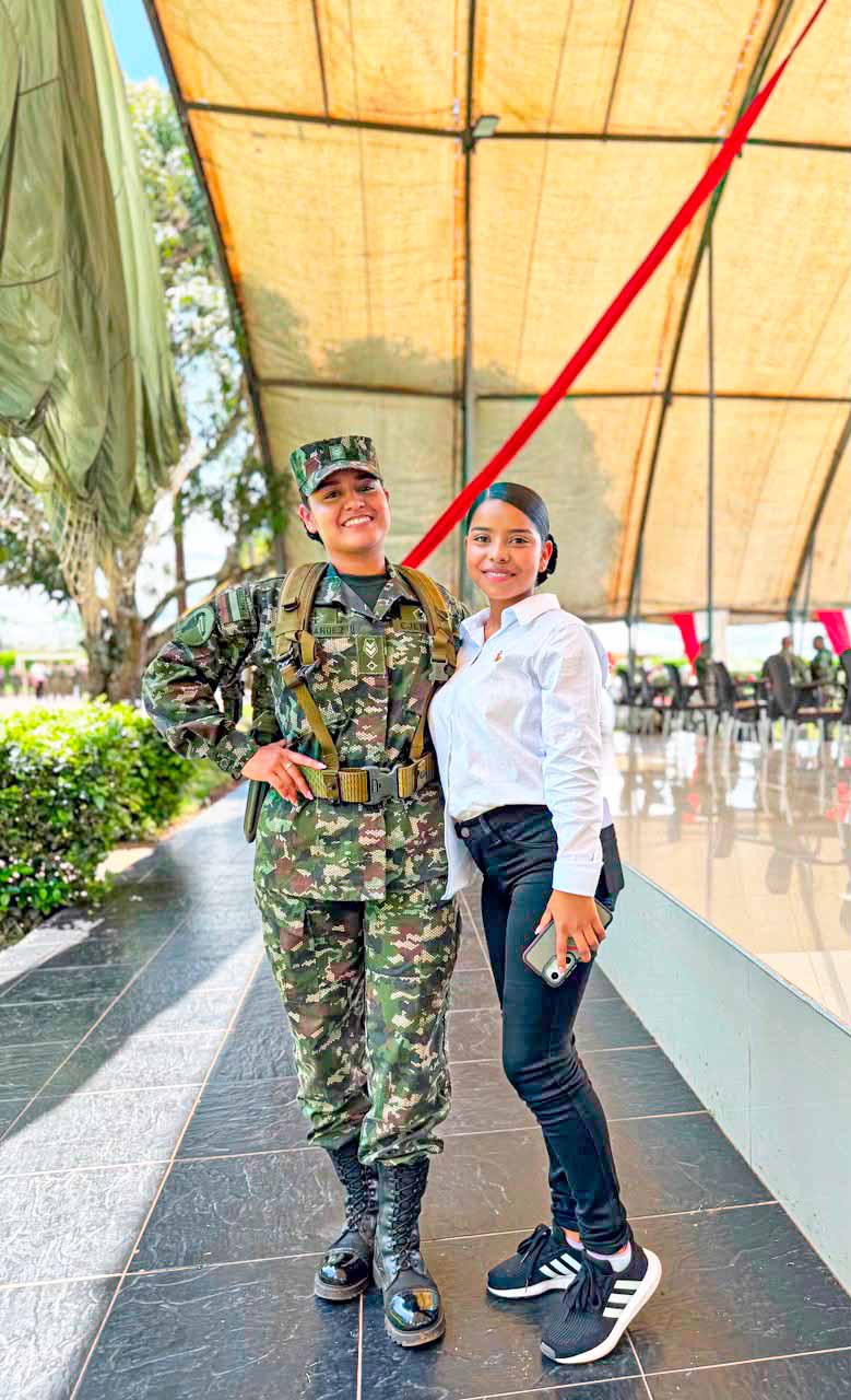 El compromiso de una mujer militar al servicio del Guaviare