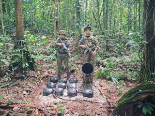 Ejército Nacional evitó una tragedia al destruir diez artefactos explosivos en Guaviare