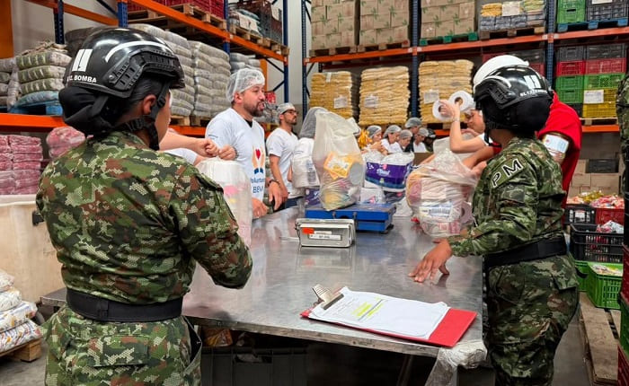 Ejército Nacional se suma a iniciativa de los medios de comunicación colombianos para llevar ayuda humanitaria a las familias afectadas en Venezuela
