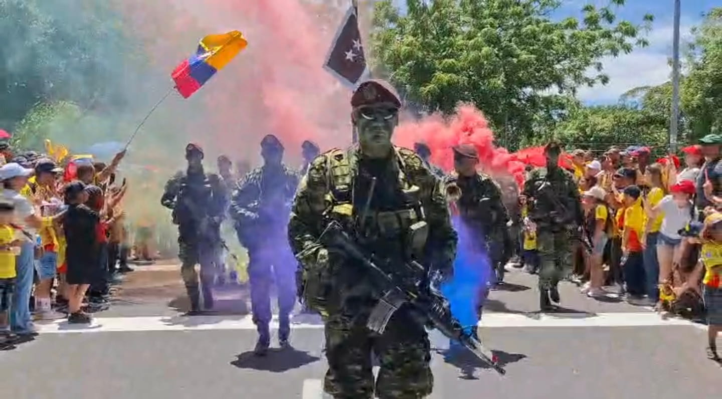 La Trigésima Brigada del Ejército Nacional está lista para el desfile militar y policial de este lunes 20 de julio