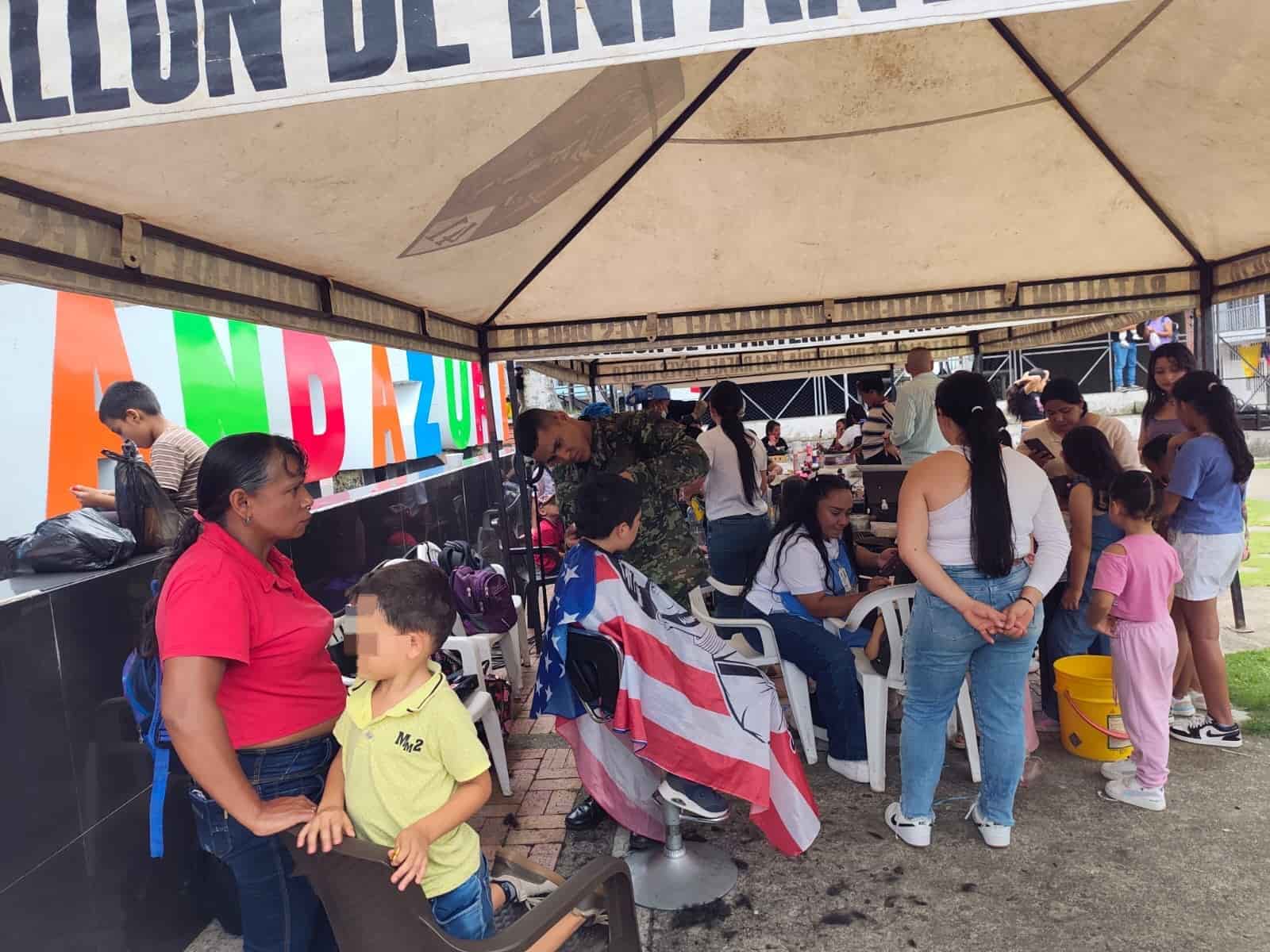 Más de 1.500 habitantes de Landázuri, Santander, fueron beneficiados con una Jornada de Apoyo al Desarrollo liderada por el Ejército Nacional