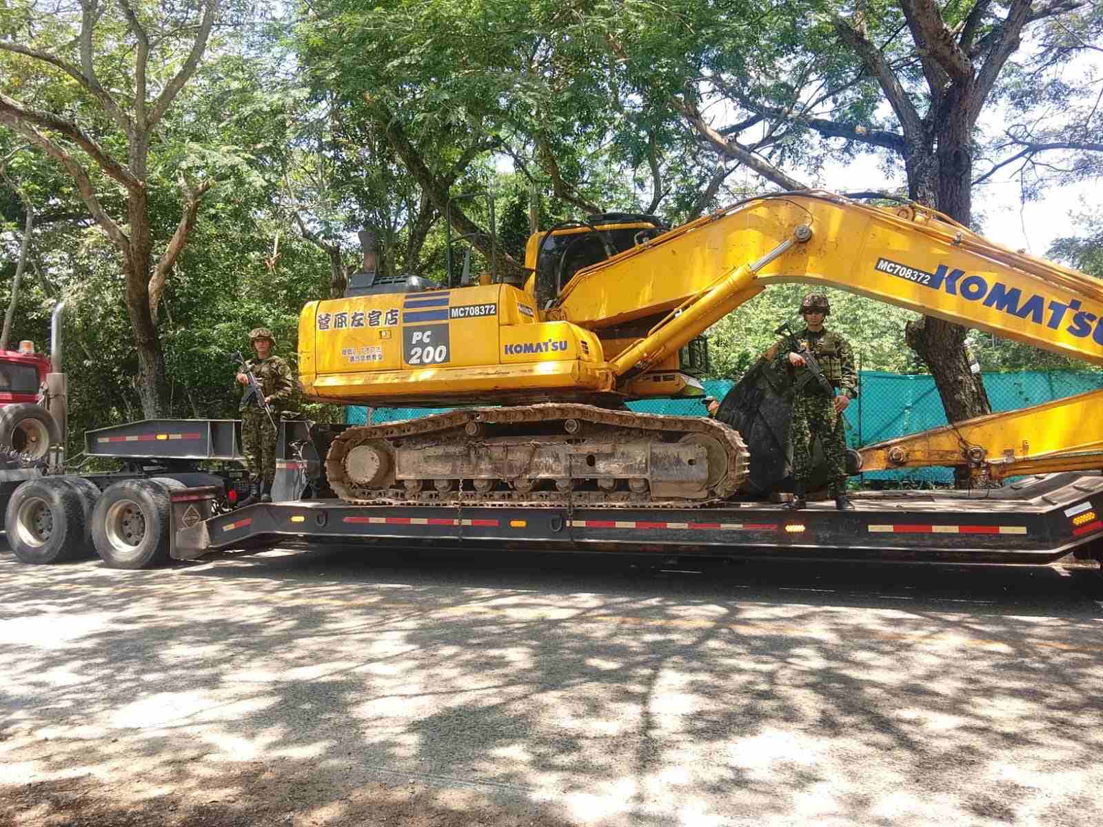 El Ejército Nacional presenta resultados contundentes contra la minería ilegal en el Tolima