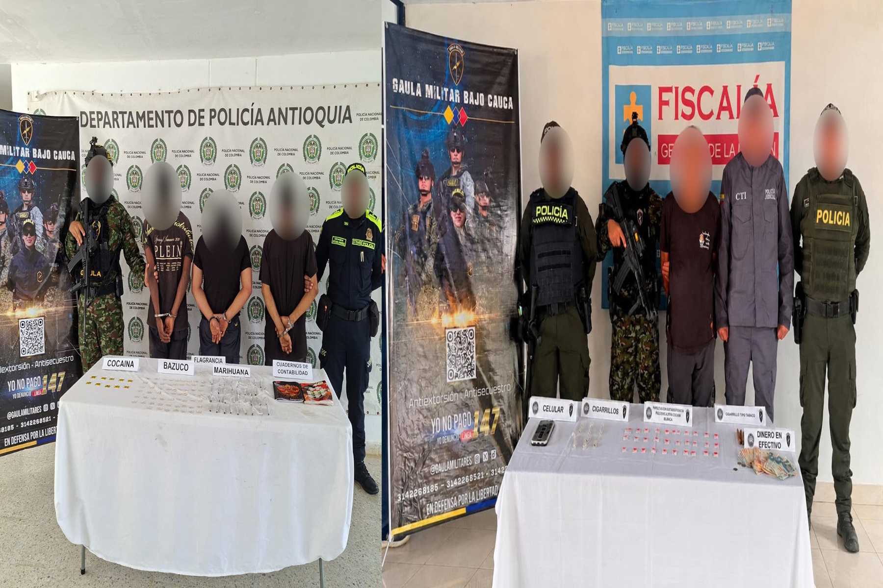 Contundencia operacional fortalece la seguridad en el Bajo Cauca y Córdoba
