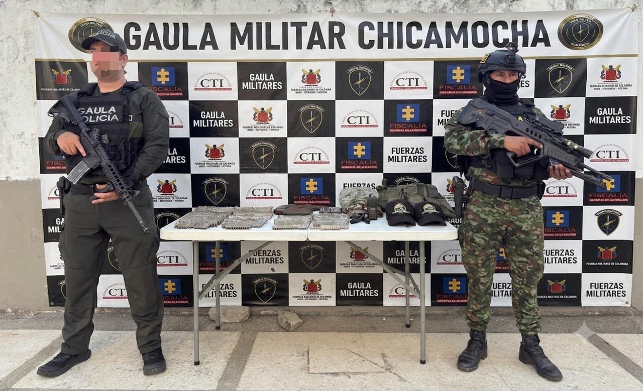 Ejército Nacional ubicó depósito de muniniciones del grupo armado Autodefensas Conquistadoras de la Sierra en Santander
