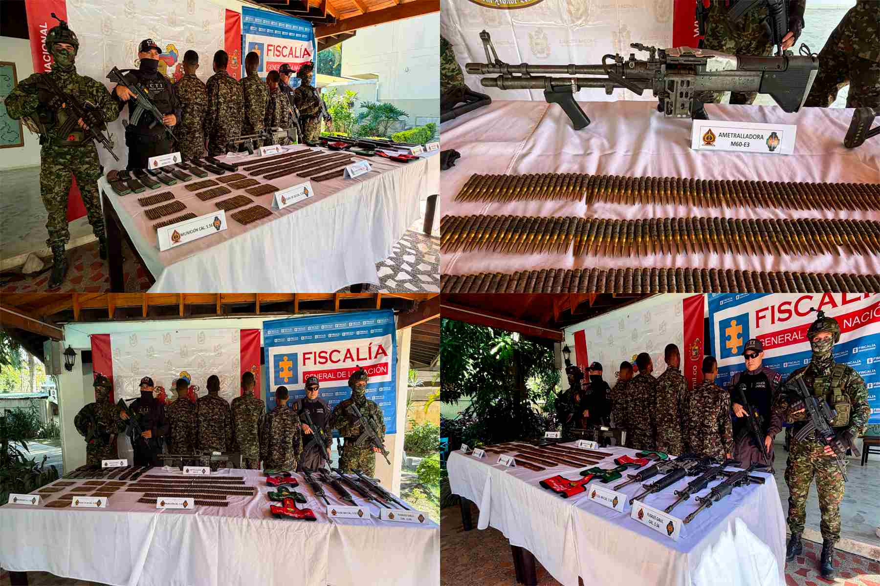 Operaciones ofensivas sostenidas del Ejército Nacional presionan estructura criminal y permiten el sometimiento de cuatro de sus integrantes en Antioquia