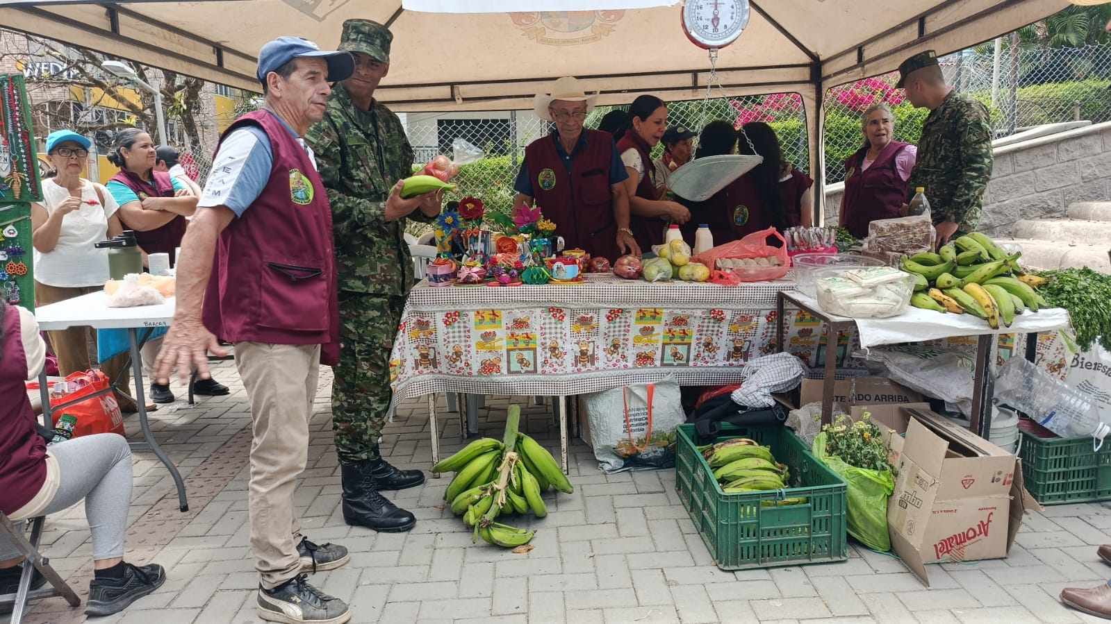 Ejército Nacional sumó esfuerzos para acercar bienestar y servicios a la comunidad de Santa María