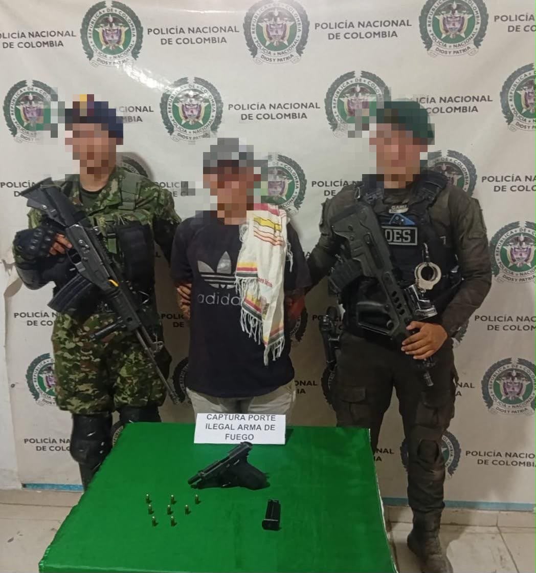 Ejército Nacional captura en flagrancia a presunto integrante de grupo delincuencial señalado de homicidios y extorsiones en Viotá, Cundinamarca