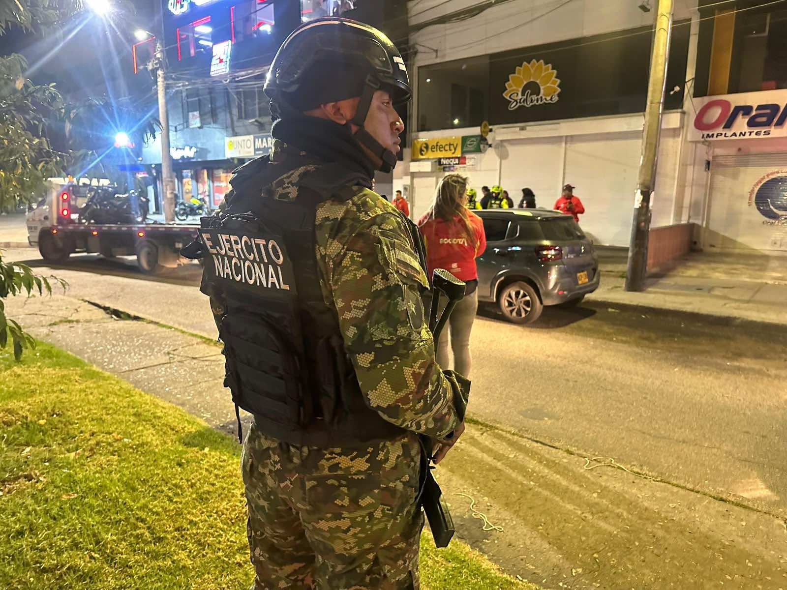 Tropas de la Décima Tercera Brigada participaron en intervención especial en el centro de Bogotá