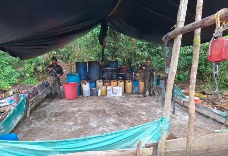 Golpe al componente logístico y financiero del GAO-r Comandos de Frontera en Piamonte, Cauca
