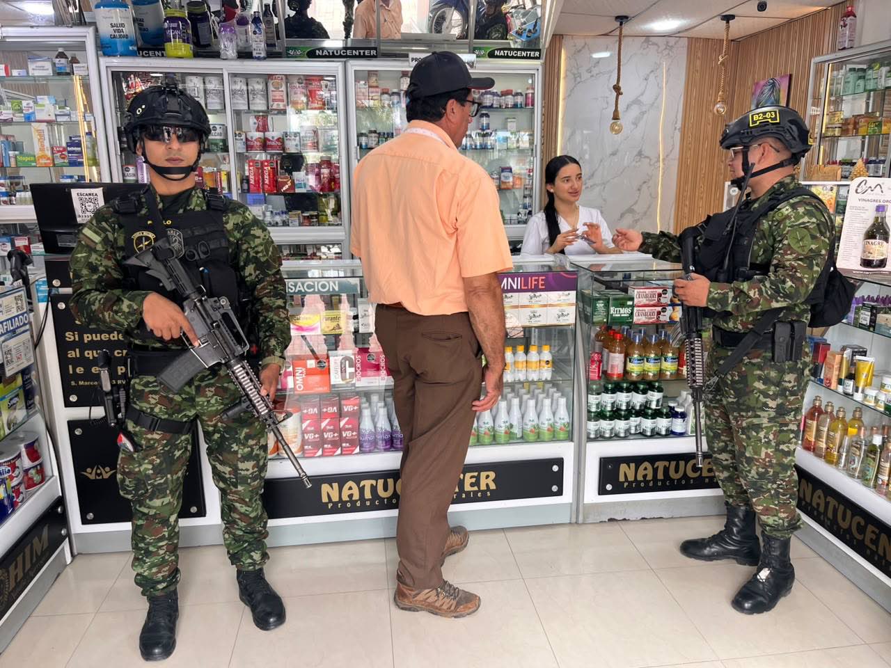 El Ejército fortalece la seguridad en Pitalito durante Expo Café 2026